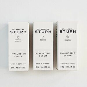 DR. BARBARA STURM Hyaluronic Serum Mini 3 ML x 3 Bottles NWT